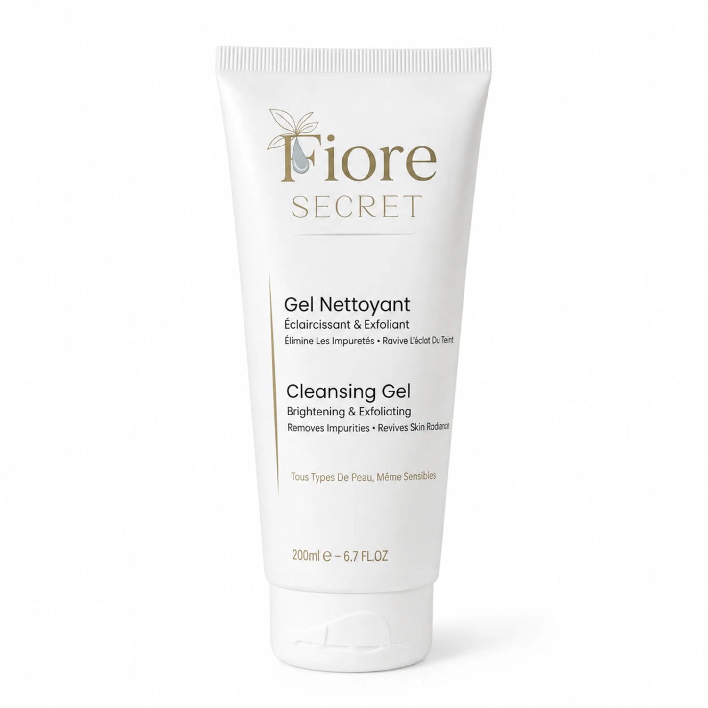 Fiore Secret Gel Nettoyant Éclaircissant — 200 ml