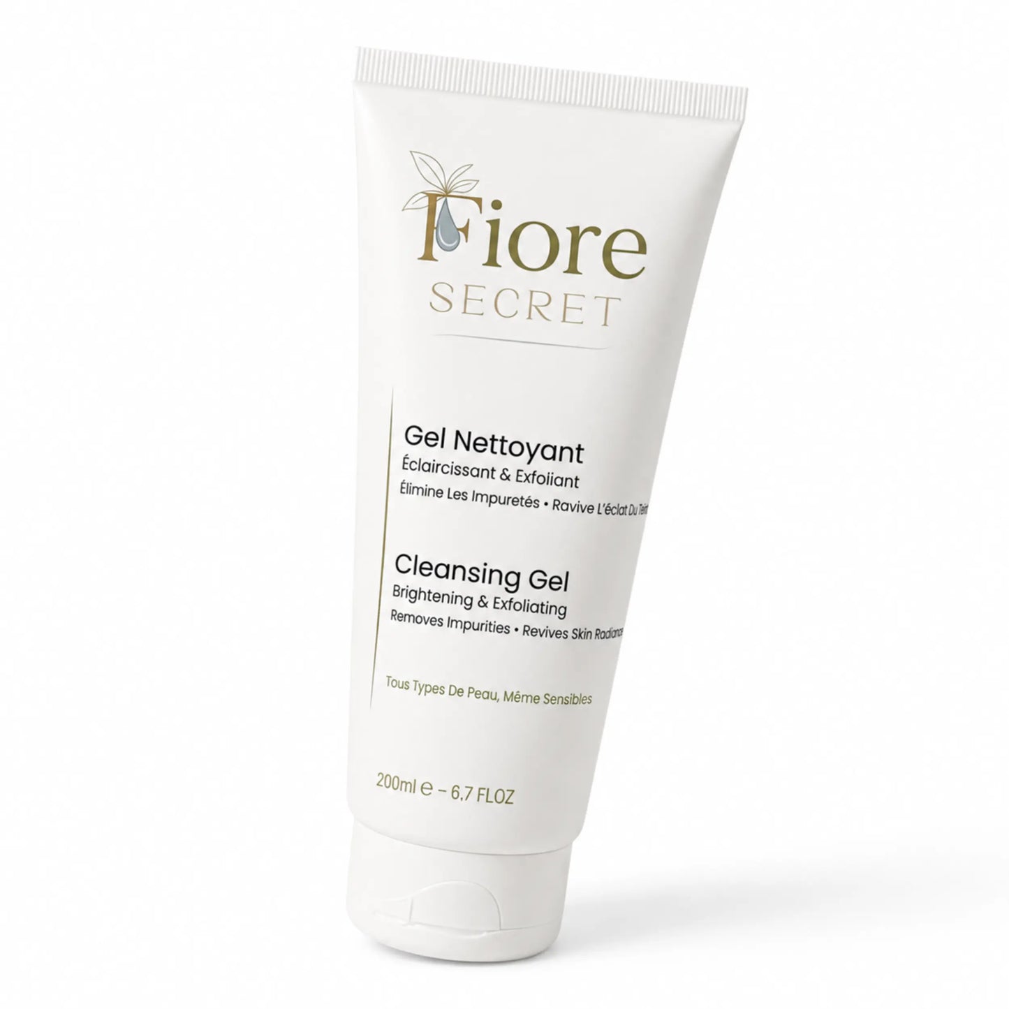 Fiore Secret Gel Nettoyant Éclaircissant — 200 ml