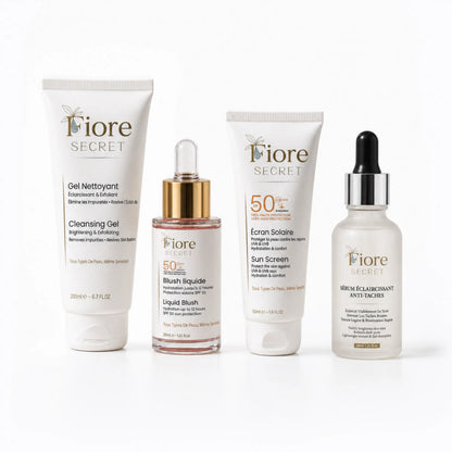 Pack Fiore Secret Routine Éclat et Protection – 4 Produits Visage